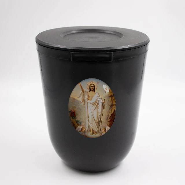 Урна для праха черная Эконом
