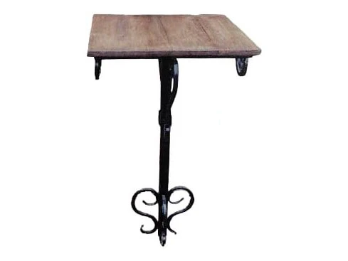 Стол деревянный ковка 6